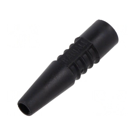 Manșon Negru pentru Mufe BNC 2.6mm Intrare 5.5mm Iesire | Electronic-mag.ro | Componente Electronice