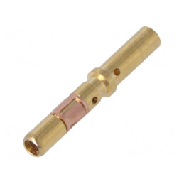 Pin Mamă 16 Aurit Crimpat 0,5-1,5mm² 20-16AWG