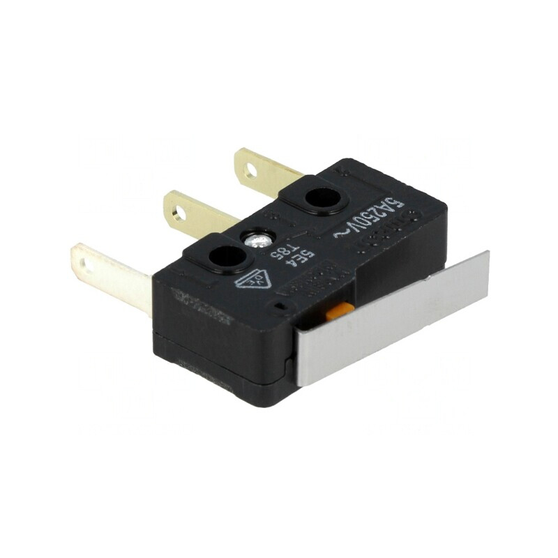 Microîntrerupător SNAP ACTION 5A 125VAC cu manetă SPDT | Electronic-mag.ro | Componente Electronice