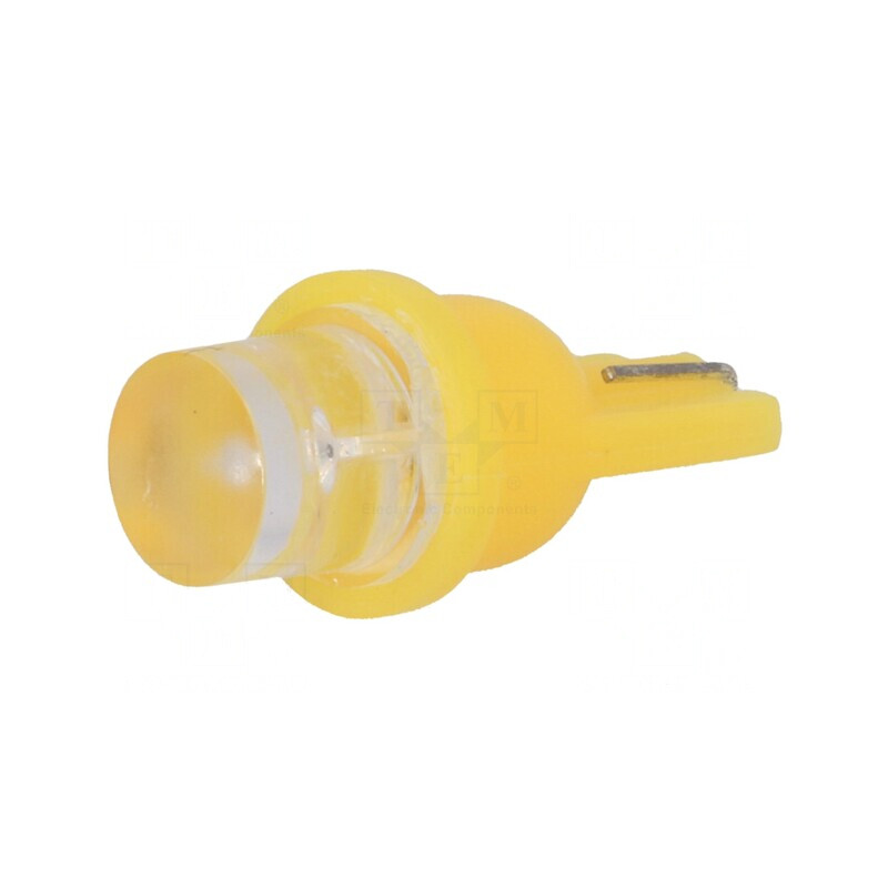 Lampă LED galbenă 12V 0.24W | Electronic-mag.ro | Componente Electronice