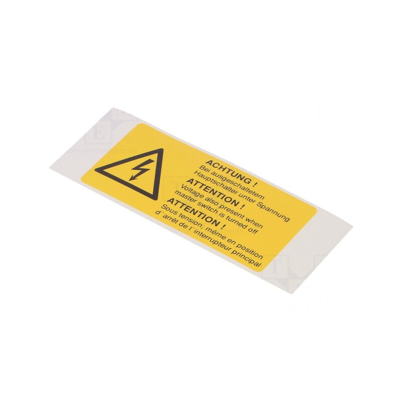 Folie Autoadezivă de Avertizare și Protecție | Electronic-mag.ro | Componente Electronice