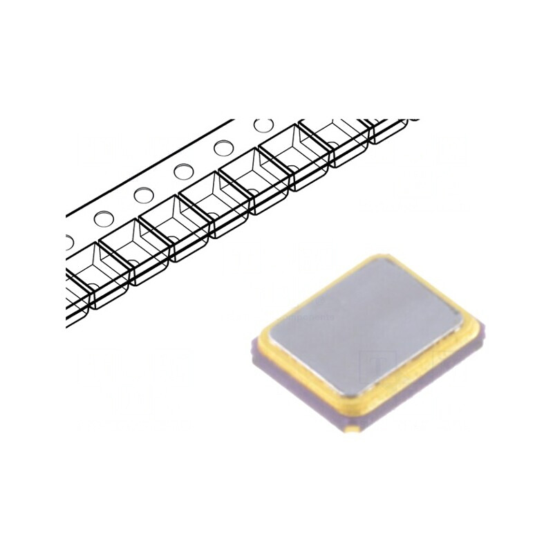 Rezonator cu cuarț 25MHz SMD 18pF | Electronic-mag.ro | Componente Electronice