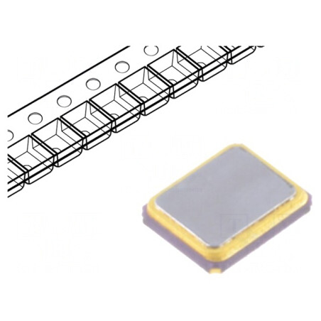 Rezonator cu cuarț 25MHz SMD 18pF | Electronic-mag.ro | Componente Electronice