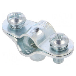 Colier cu șurub 34mm oțel zincat | Electronic-mag.ro | Componente Electronice