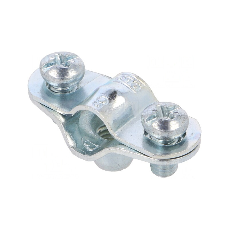 Colier cu șurub 34mm oțel zincat | Electronic-mag.ro | Componente Electronice