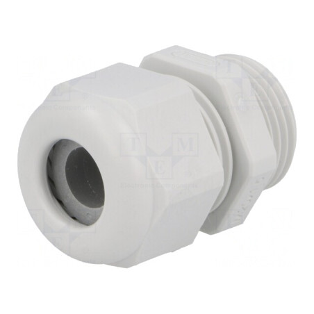 Garnitură de etanșare poliamidă M20 IP68 gri deschis | Electronic-mag.ro | Componente Electronice