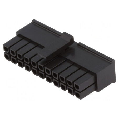 Mufă Micro-Fit 3.0 3mm fără contacte | Electronic-mag.ro | Componente Electronice