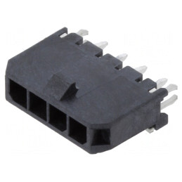 Soclu cablu-placă tată Micro-Fit 3.0 3mm 4 pini 5A | Electronic-mag.ro | Componente Electronice