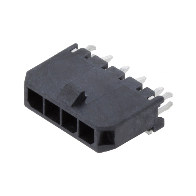 Soclu cablu-placă tată Micro-Fit 3.0 3mm 4 pini 5A | Electronic-mag.ro | Componente Electronice
