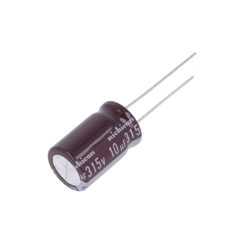 Condensator electrolitic low ESR 10uF 315VDC 12.5x20mm THT | Electronic-mag.ro | Componente Electronice Condensator electrolitic low ESR 10uF 315VDC 12.5x20mm THT | Electronic-mag.ro | Componente Electronice
