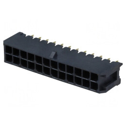 Soclu cablu-placă Minitek Pwr 3.0 3mm 24 PIN 5A | Electronic-mag.ro | Componente Electronice