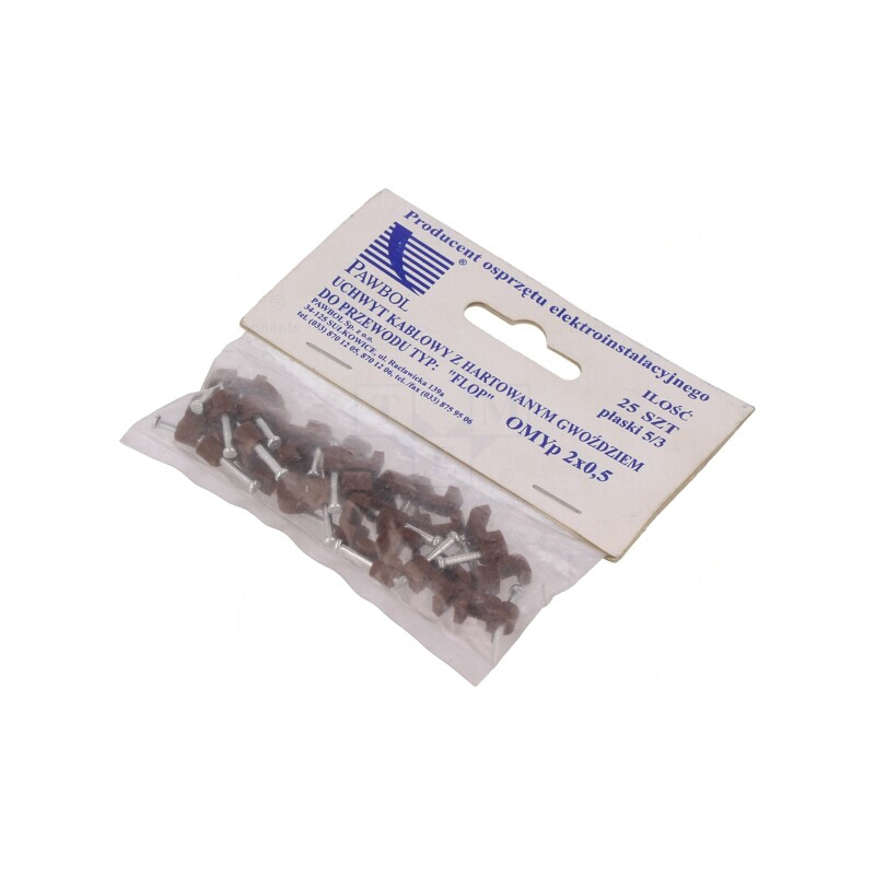 Suport Maro pentru Cablu Plat OMYp 2x0,5 | Electronic-mag.ro | Componente Electronice