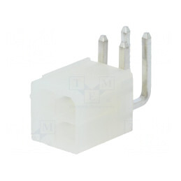 Conector VAL-U-LOK cu 4 pini și montare la 90 de grade | Electronic-mag.ro | Componente Electronice