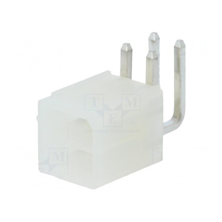 Conector VAL-U-LOK cu 4 pini și montare la 90 de grade | Electronic-mag.ro | Componente Electronice