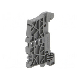 Casetă gri închis 5,2mm TS35 54,4mm | Electronic-mag.ro | Componente Electronice
