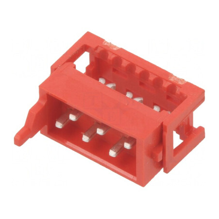 Micro-MaTch Mufă Tată 6-Pin IDC pentru Cablu-Bandă 2x3 | Electronic-mag.ro | Componente Electronice