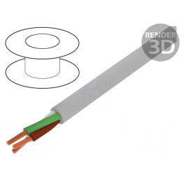 Cablu BiT LiYY 3x0,75mm2 Gri 300V Cu Litat | Electronic-mag.ro | Componente Electronice