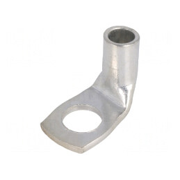 Terminal inelar tubular M10 25mm2 crimpat 90° | Electronic-mag.ro | Componente Electronice