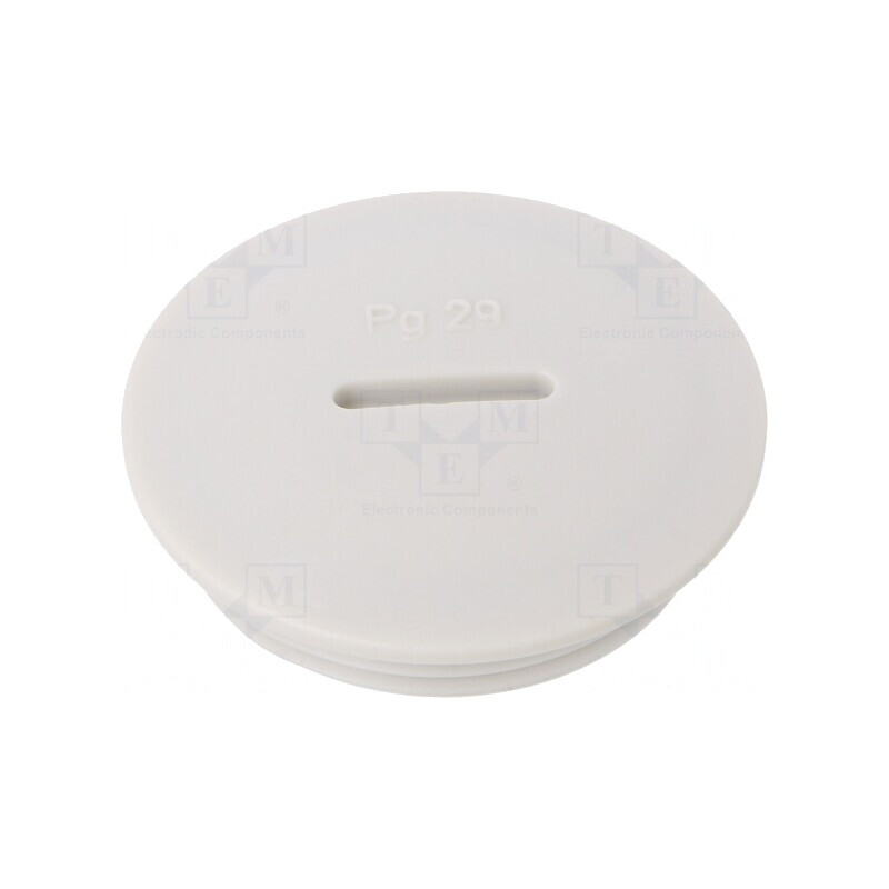 Capac de protecție gri deschis PG29 IP56 poliamidă | Electronic-mag.ro | Componente Electronice