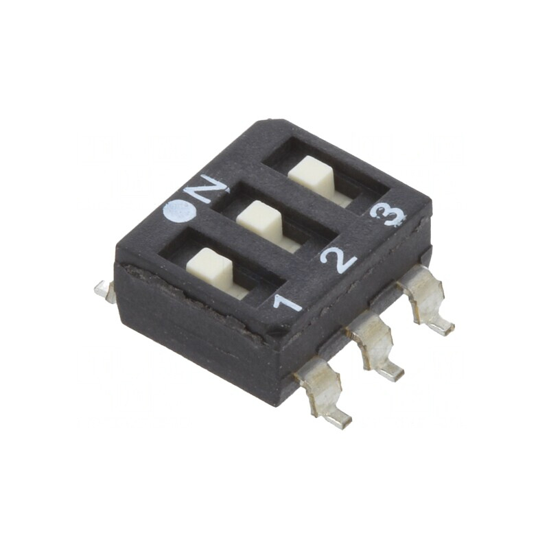 Comutator DIP-SWITCH 3 Secțiuni OFF-ON 0,025A 24VDC | Electronic-mag.ro | Componente Electronice Comutator DIP-SWITCH 3 Secțiuni OFF-ON 0,025A 24VDC | Electronic-mag.ro | Componente Electronice