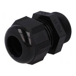 Garnitură Etanșare PG16 Poliamidă Neagră IP68 | Electronic-mag.ro | Componente Electronice
