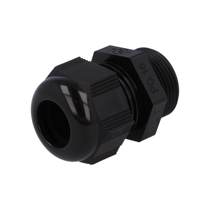 Garnitură Etanșare PG16 Poliamidă Neagră IP68 | Electronic-mag.ro | Componente Electronice