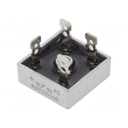 Punte Redresoare Monofazată 50V 15A KBPC | Electronic-mag.ro | Componente Electronice