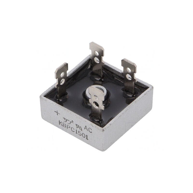 Punte Redresoare Monofazată 100V 15A KBPC | Electronic-mag.ro | Componente Electronice