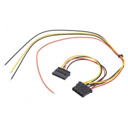 Cablu Alimentare Molex-SATA 0.4m