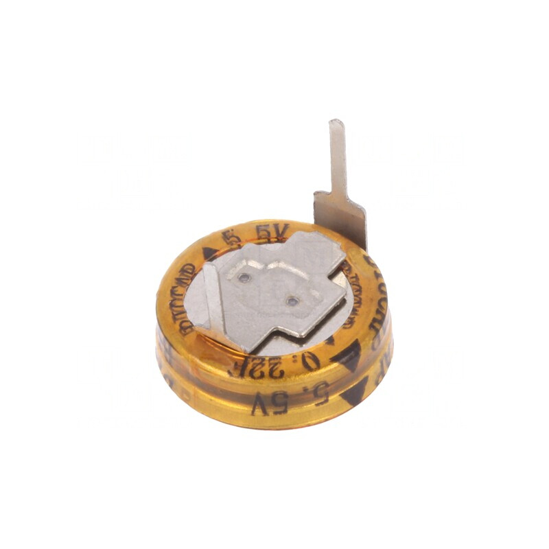Supercondensator THT 0,22F 5,5V 11,5x6mm | Electronic-mag.ro | Componente Electronice