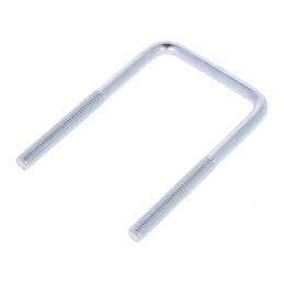 Bridă tip “U” oțel zinc 41mm 43mm | Electronic-mag.ro | Componente Electronice