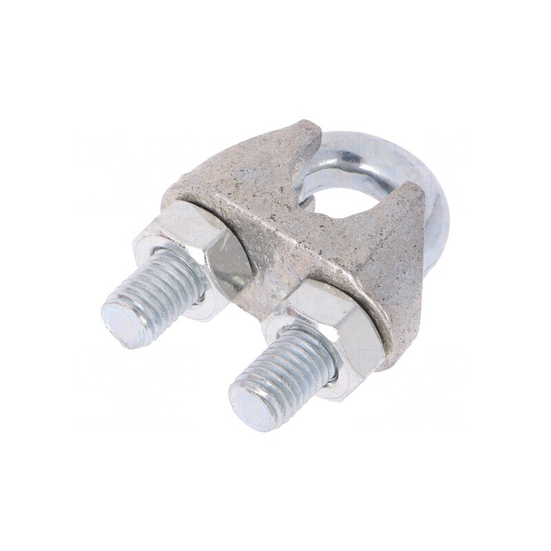 Bridă Clemă Prindere Cablu Oțel 14mm | Electronic-mag.ro | Componente Electronice Bridă Clemă Prindere Cablu Oțel 14mm | Electronic-mag.ro | Componente Electronice