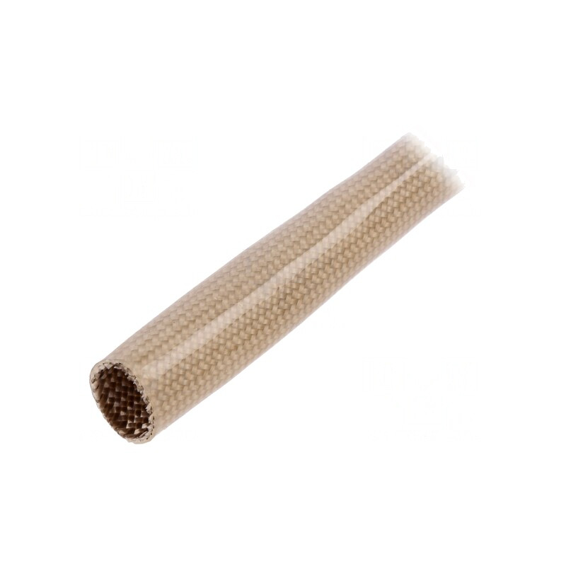 Manșon Electroizolant Fibră de Sticlă Bej 3mm | Electronic-mag.ro | Componente Electronice