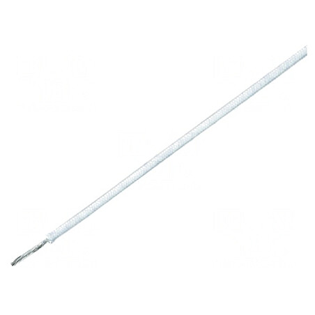 Cablu Silicon Alb 300V, 500V -60÷180°C | Electronic-mag.ro | Componente Electronice