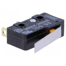 Microîntrerupător SNAP ACTION 5A/125VAC SPDT cu Manetă | Electronic-mag.ro | Componente Electronice