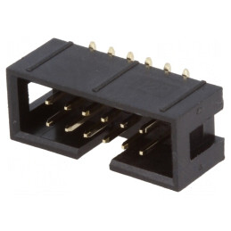 Soclu IDC 12 PIN Vertical SMT 2,54mm | Electronic-mag.ro | Componente Electronice