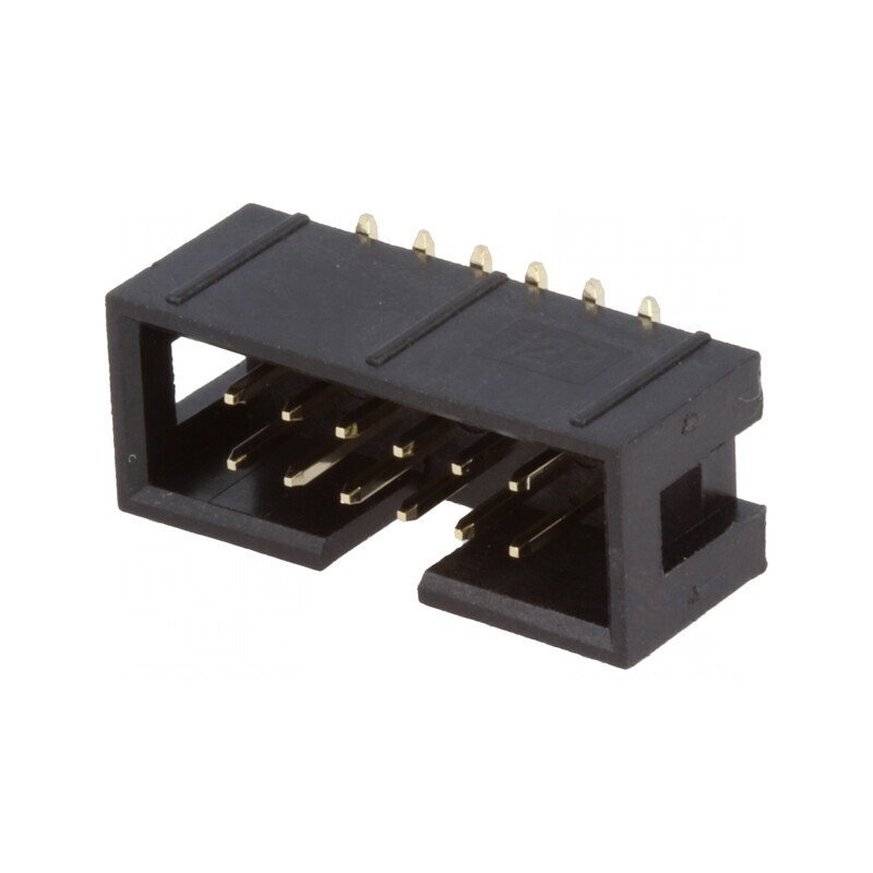 Soclu IDC 12 PIN Vertical SMT 2,54mm | Electronic-mag.ro | Componente Electronice