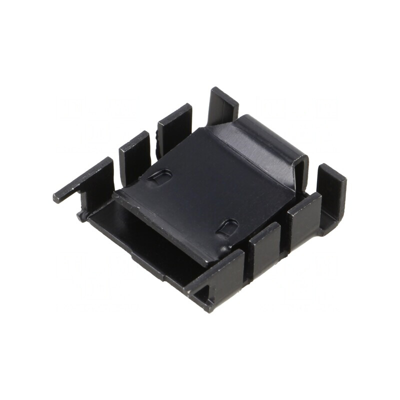 Radiator Extrudat Negru 29.4mm x 25mm x 8.3mm 18K/W | Electronic-mag.ro | Componente Electronice