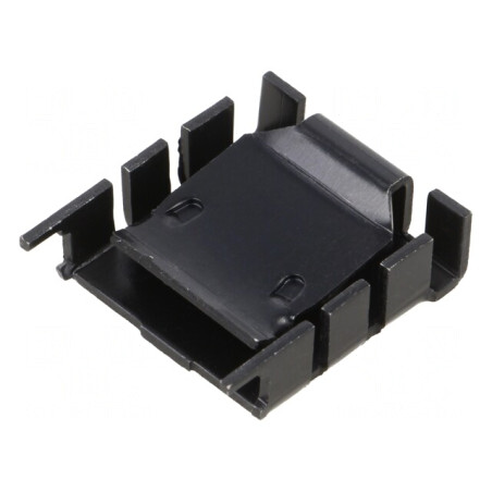 Radiator Extrudat Negru 29.4mm x 25mm x 8.3mm 18K/W | Electronic-mag.ro | Componente Electronice