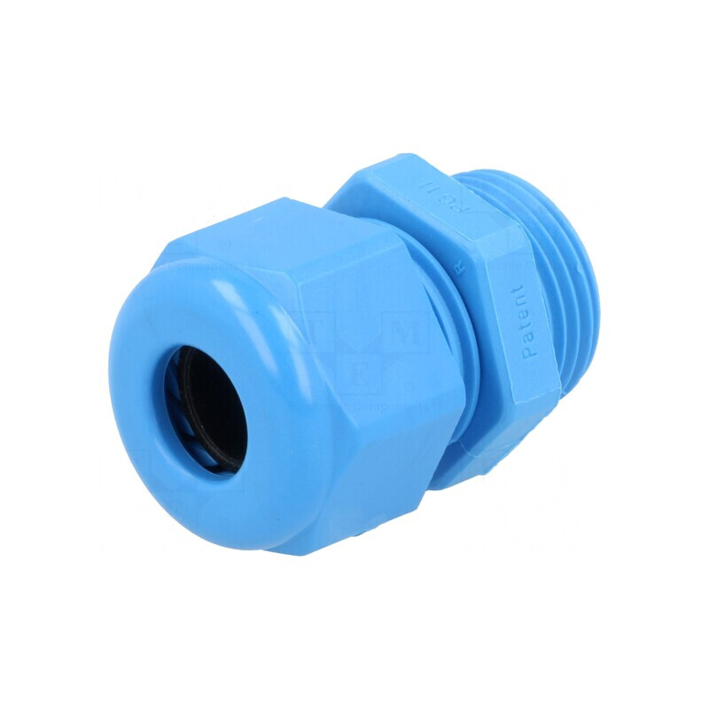 Garnitură etanșare PG11 IP68 poliamidă albastră | Electronic-mag.ro | Componente Electronice