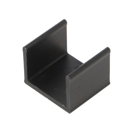 Radiator Negru TO220 15x17x13mm 28K/W | Electronic-mag.ro | Componente Electronice