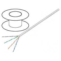 Cablu UTP Cat6 100m PVC Gri | Electronic-mag.ro | Componente Electronice
