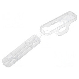 Markere Transparentă pentru Cabluri și Conductoare 30x8mm | Electronic-mag.ro | Componente Electronice