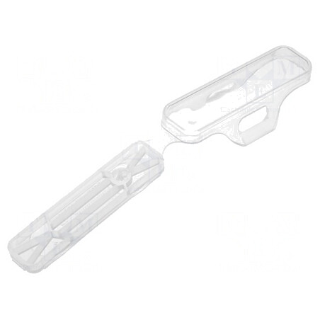 Markere Transparentă pentru Cabluri și Conductoare 30x8mm | Electronic-mag.ro | Componente Electronice