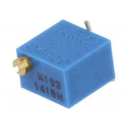 Potentiometru Multitura 10kΩ SMD 250mW Vertical | Electronic-mag.ro | Componente Electronice