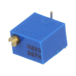 Potenţiometru Multitură 20kΩ 250mW SMD Vertical | Electronic-mag.ro | Componente Electronice