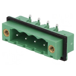 Regletă conexiuni deconectabilă 5,08mm 4 piste tată | Electronic-mag.ro | Componente Electronice
