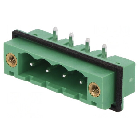 Regletă conexiuni deconectabilă 5,08mm 4 piste tată | Electronic-mag.ro | Componente Electronice