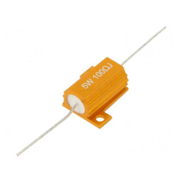 Rezistor Bobinat 100Ω 5W Axial | Electronic-mag.ro | Componente Electronice