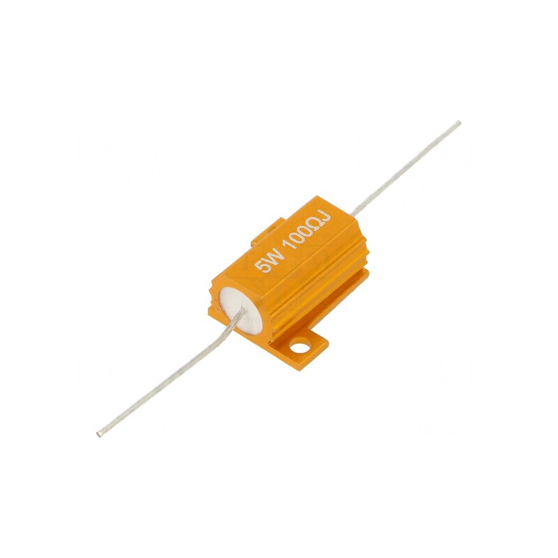 Rezistor Bobinat 100Ω 5W Axial | Electronic-mag.ro | Componente Electronice Rezistor Bobinat 100Ω 5W Axial | Electronic-mag.ro | Componente Electronice
